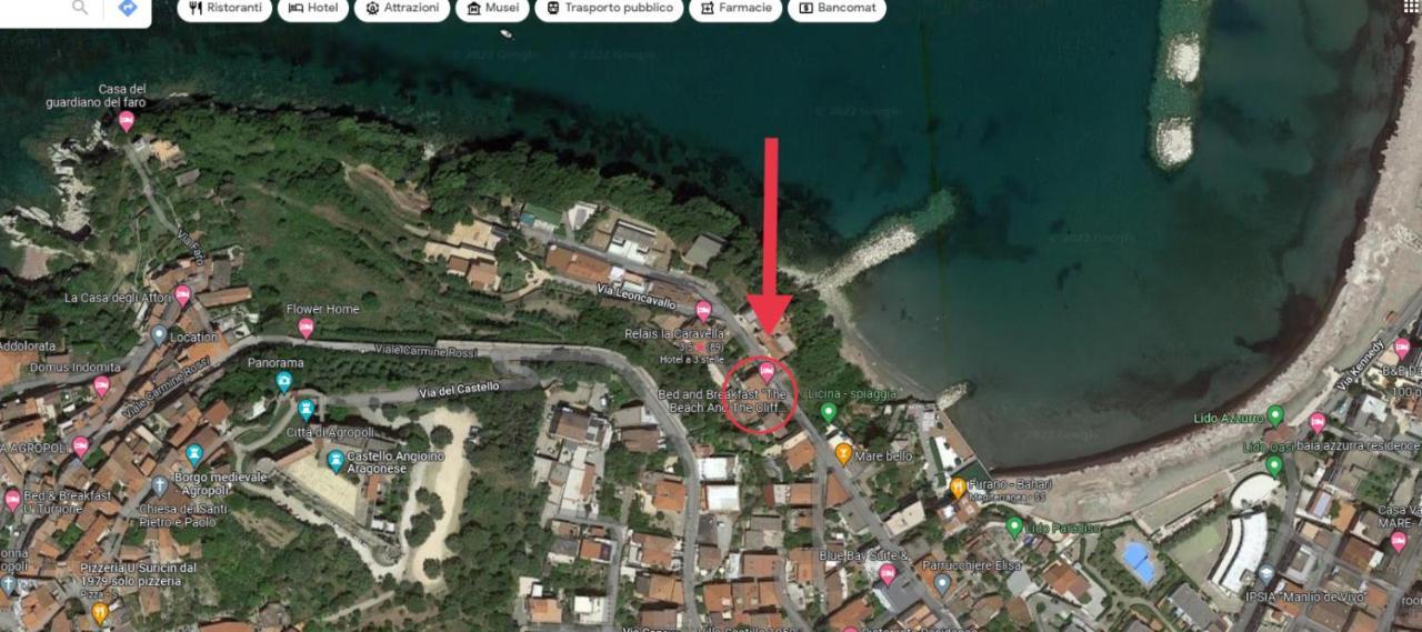 Panoramic Apartments In Villa In Center "The Beach And The Cliff" 1 Agropoli Exterior foto