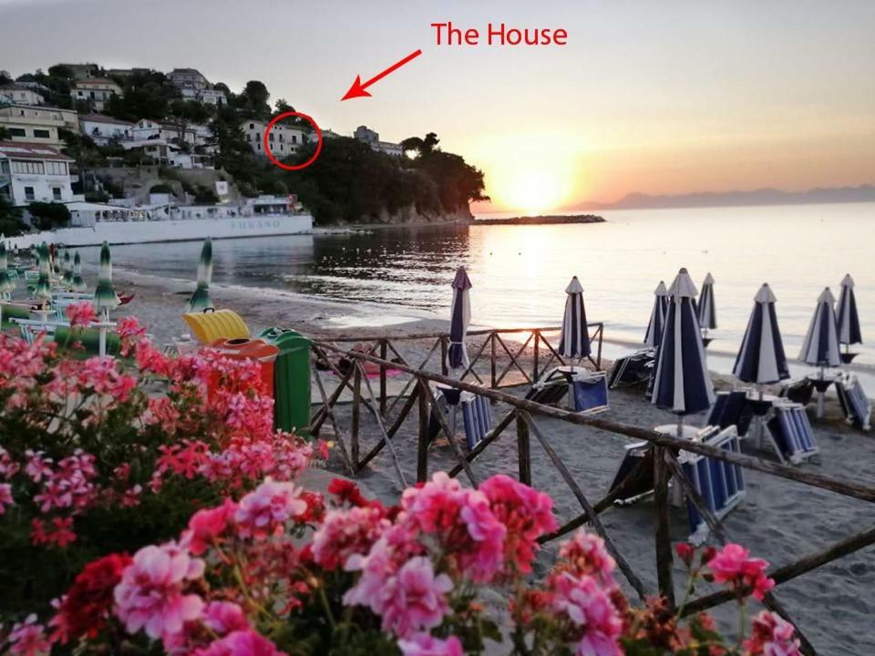 Panoramic Apartments In Villa In Center "The Beach And The Cliff" 1 Agropoli Exterior foto